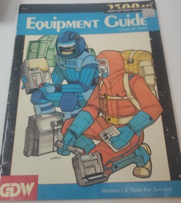 Equipment Guide Traveller 2300AD GDW 1037 Set In The 24th Century Roleplaying