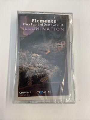 SEALED NEW Elements Illumination Mark Egan & Danny Gottlieb Novus Cassette