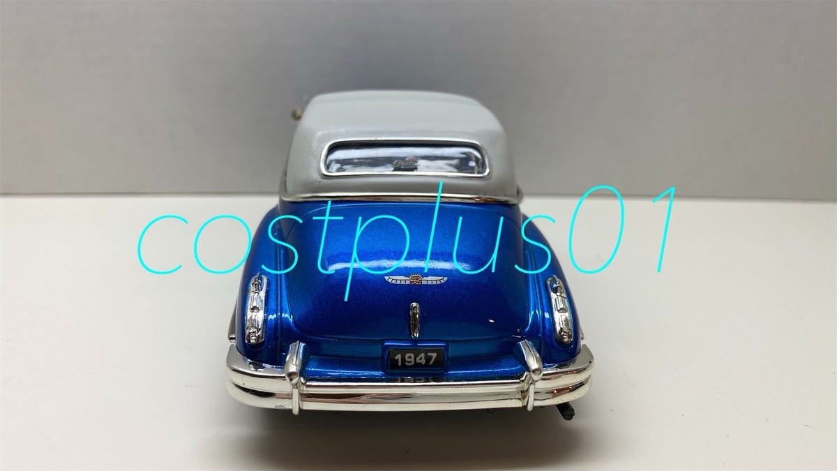 JADA STREET LOW 1947 CADILLAC SERIES 62 1:24 BLUE WITH WHITE TOP