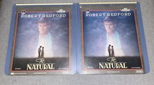 The Natural CED SelectaVision Videodisc 1984 Robert Redford 2 disc set.