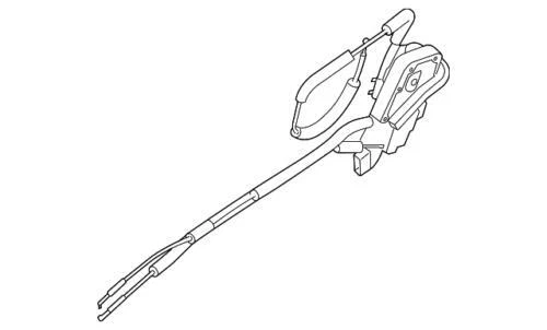 Actuador de bloqueo para Nissan (P/N 82500-ZX60A)