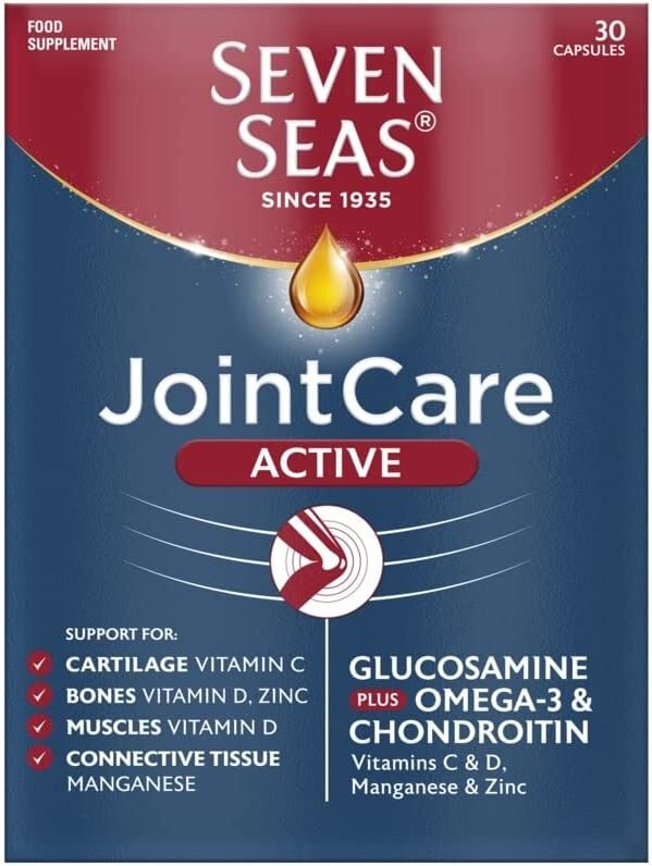Seven Seas JointCare Active with Glucosamine plus Omega3 & Chondroitin