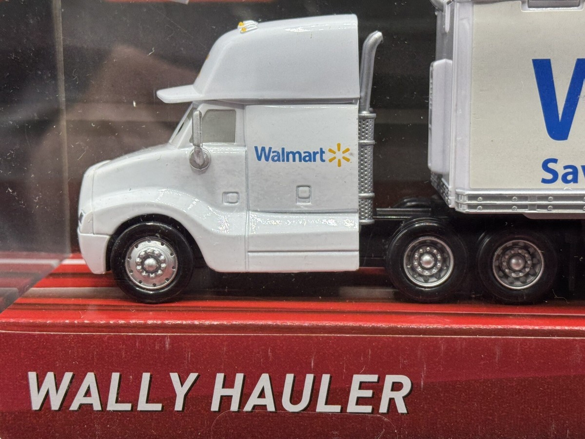 Disney Pixar Cars 3 Wally Hauler Walmart Semi Truck Mattel