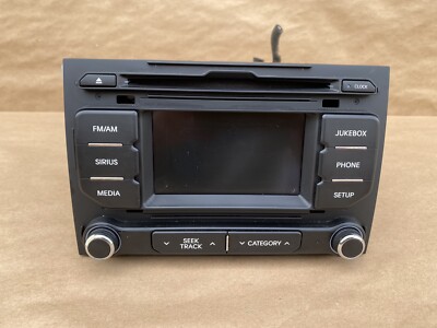 2-DIN frame Kia Rio 15-17, piano zwart