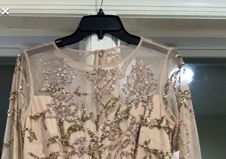 FORMAL EVENING GOWN SIZE 8 - Image 3 of 4