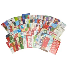 NEW Hallmark Christmas Cards BULK LOT of 131 Cards Assorted W/Envelopes XMAS