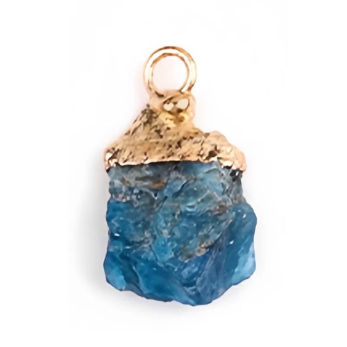 Natural Raw Tumbled Gemstone Pendant for Making Jewelry Necklace Earrings Women - Picture 52 of 59