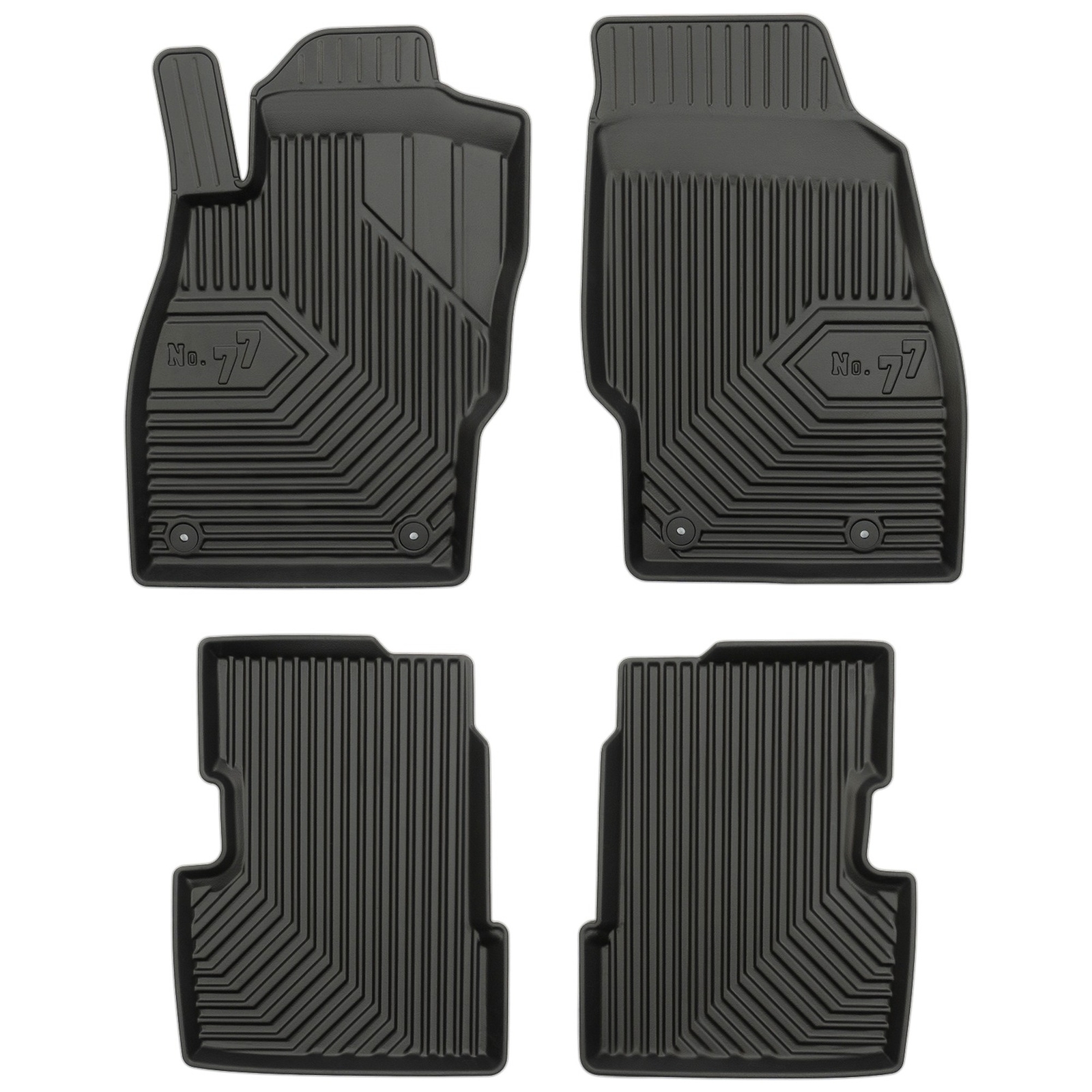 Tapis de sol TPE Frogum No.77 pour Opel Corsa E idéal pour affronter la pluie et la boue