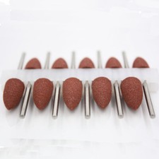 NEW 10 PCS Dental Silicone Rubber Base Hidden Denture Polishing Burs