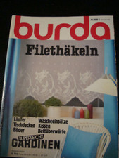 Burda Special M2018 Filethäkeln    Decken  Gardinen  Modelle Spitzen Kissen