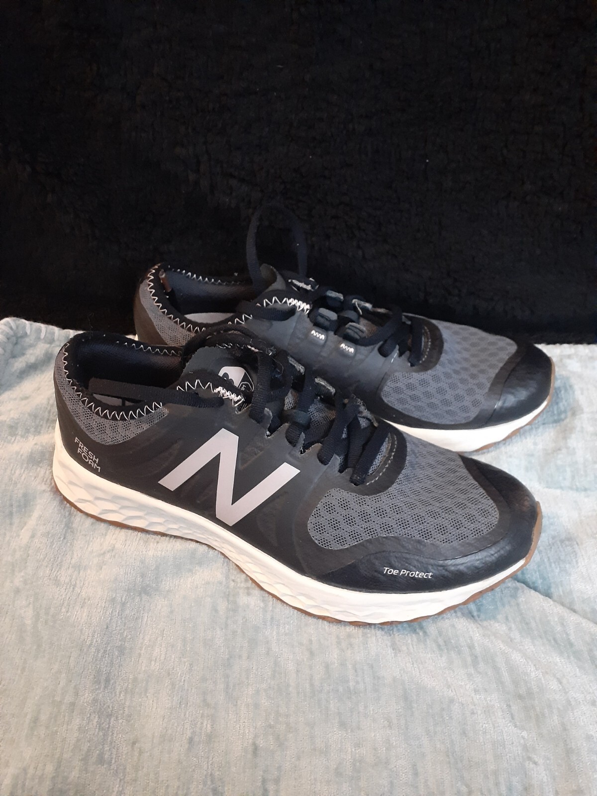 New Balance Fresh Foam Kaymin TRL Athletic Sneakers Womens Sz 7 WTKYMLB1 Black