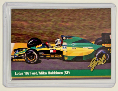 F1 GRAND PRIX 1992 3枚組 1992 Grid Motorcard Formula 1 Mika Hakkinen Mika Häkkinen #12 F1