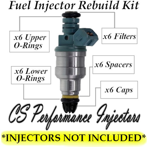 Fuel Injectors Rebuild Repair Kit fits 0280150715 for 8797 BMW 2.5 5.0