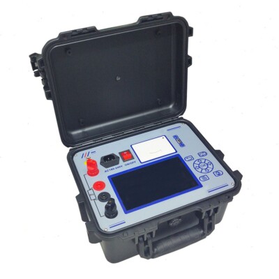 100A Loop Contact Resistance Tester with Range 0-50mΩ Bultiin Printer Connect PC
