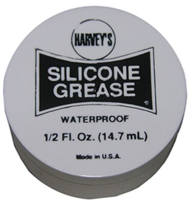 Harvey's 11-1027 .5 oz Container of Faucet Stem Silicone Grease / Lubricant