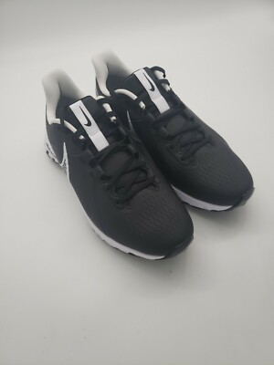 New (Men's 8.5) Nike React Infinity Pro Black White Golf Cleats (CT6620-003)