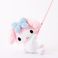 My Melody Hugging Plush Shoulder Bag Pochette Sanrio H25cm 9.8" Japan New
