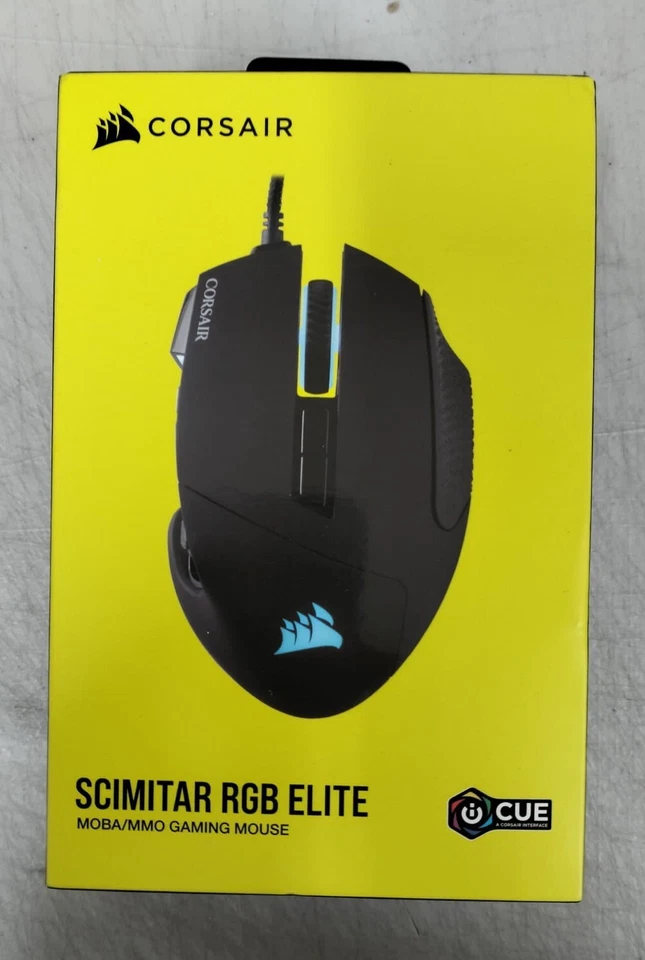 Corsair Scimitar Elite Optical MOBA/MMO RGB Gaming Mouse - Image 2 of 4