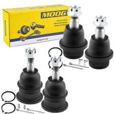 MOOG Front Upper & Lower Ball Joints Set for Chevy Silverado Suburban 1500 Tahoe