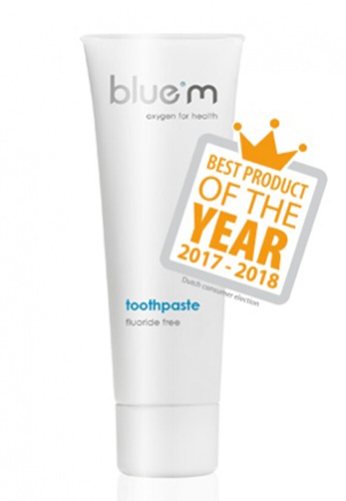 blue m Zahncreme fluoridfrei 75ml