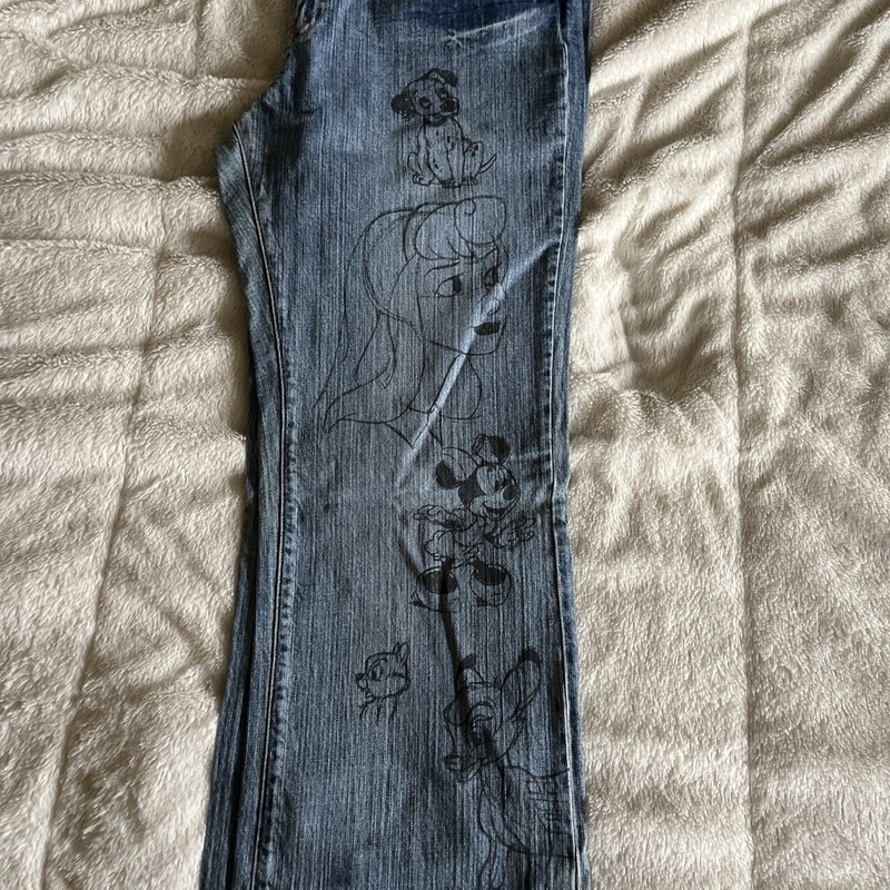 Vintage Disney studio jeans ladies 12