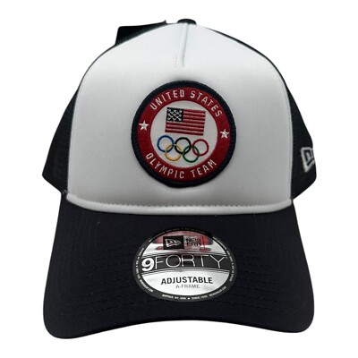 New Era 9Forty Team USA United States Olympic Team Hat Cap Snapback Trucker