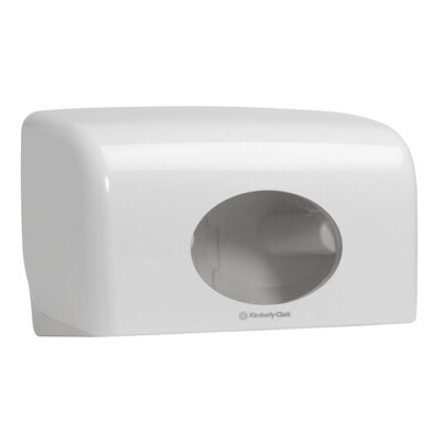 Dispenser aus Kunststoff für Toilettenpapier (Kapazität zwei Rollen)
