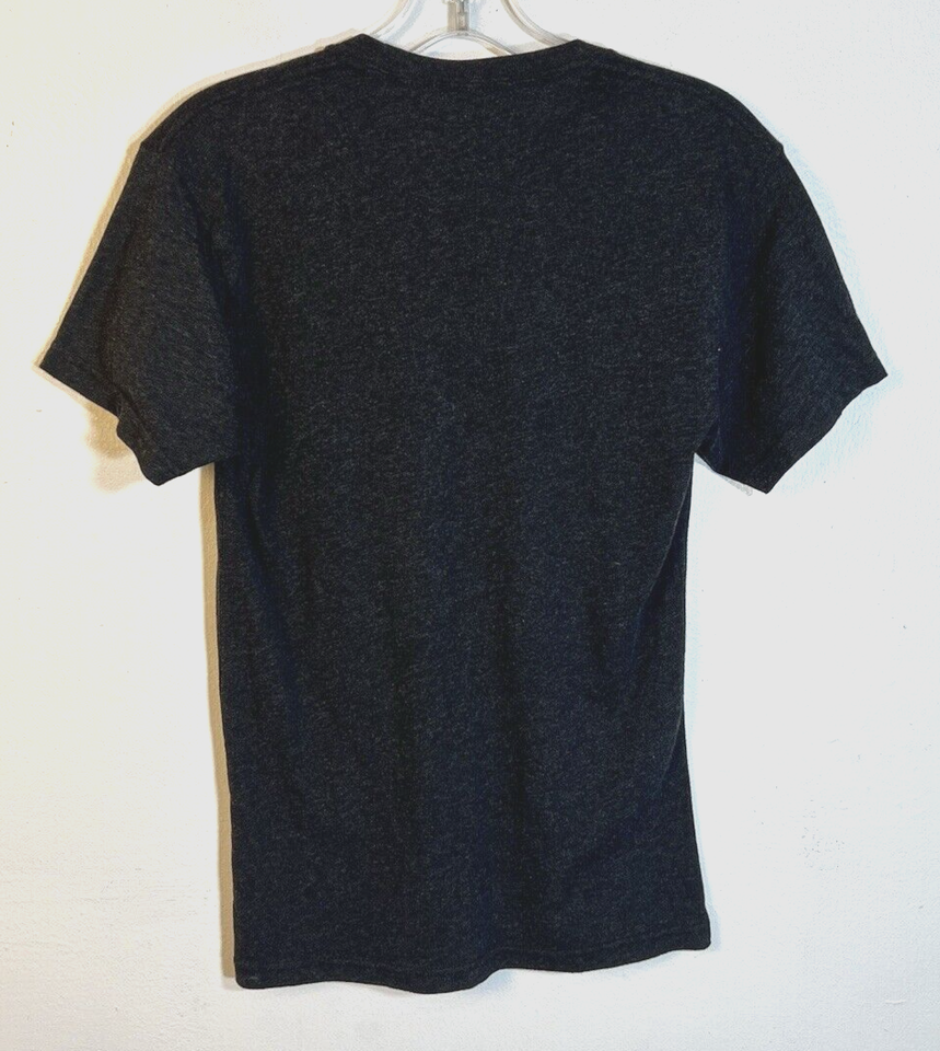 CULK Size XS Grey w/ Orange Baseball & Golden Gate Graphic Short Sleeve