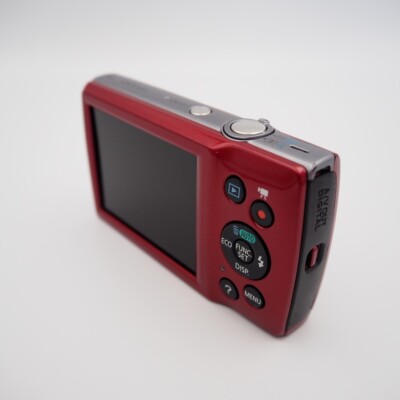 N MINT] Canon IXY 120 PowerShot Elph 135 Digital Camera 16.0MP Red