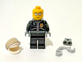 Retired &copy;2008 LEGO 7741 City Police Helicopter 100% Complete + Extras