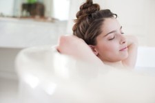 Non-Slip Bathtub Pillow with suction cups