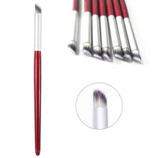 Nail Art Ombre Brush Gradient Dye Drawing Painting Pen Blooming Manicure (round)