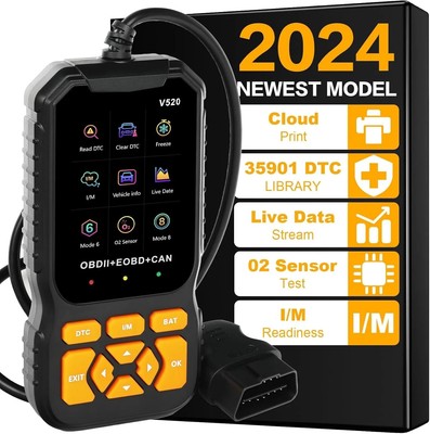 Car Diagnostic Scanner Real-Time Tool Engine Fault Code Reader Battery Tester