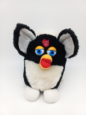  Kuscheltier Betty Hamburg Plüschtier Stofftier wie Furby 90er ca 16cm  