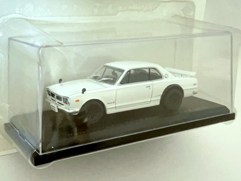 W804 新品 hachette NISSAN SKYLINE 2000GT-R 1:43 Nissan Skyline 2000GT-R 1971 Diecast Toy Car Rare