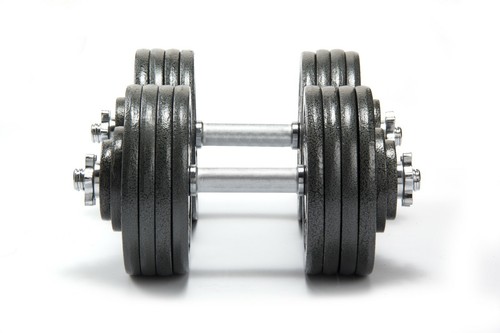 TELK Adjustable Dumbbells Cast Iron Weight Available for 45, 65, 105 and 200 LBS - Picture 8 of 60