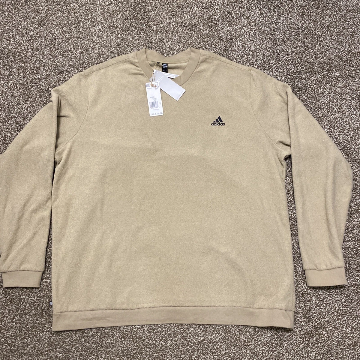 Tan adidas store sweatshirt
