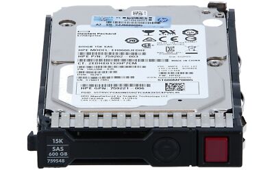 HP - 748385-003 - MSA 600GB 12G SAS 15K LFF (3.5in) Converter Enterprise Hard D