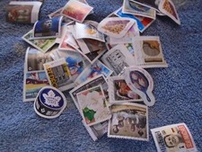 Canada P stamps Used Lot of 100 Commemerative