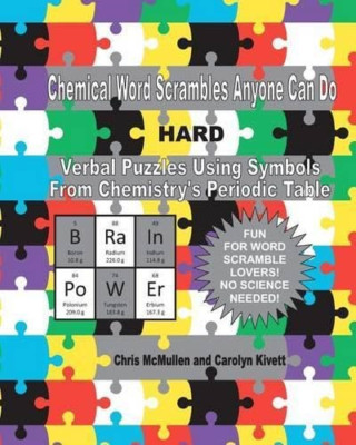 Chemical Word Scrambles Everyone Can Do (hart): Verbal Pu - Taschenbuch NEU McMullen