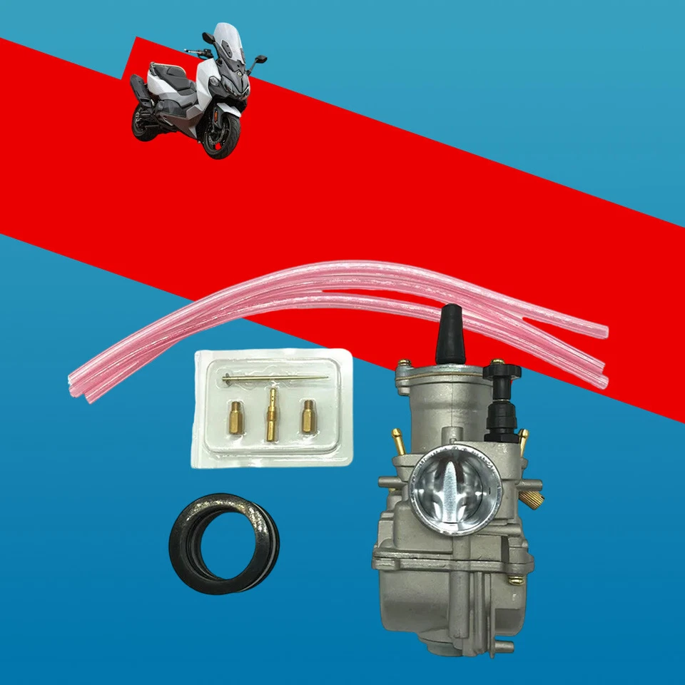 30mm Carburetor Racing Parts With Power Jet For Motorcycle Dirt Bike ATV Quad - Image 3 of 4