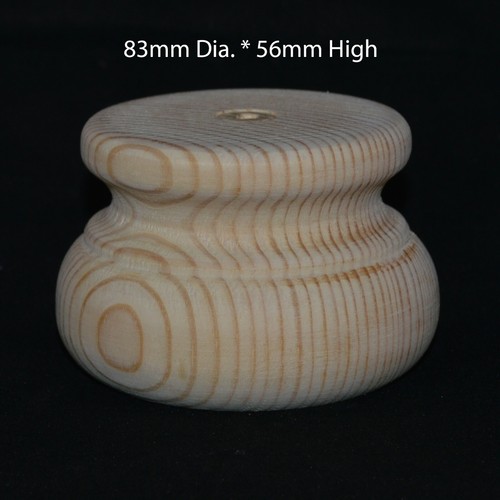 Single Wooden Pine Furniture Feet Foot Leg Replacement for Chests