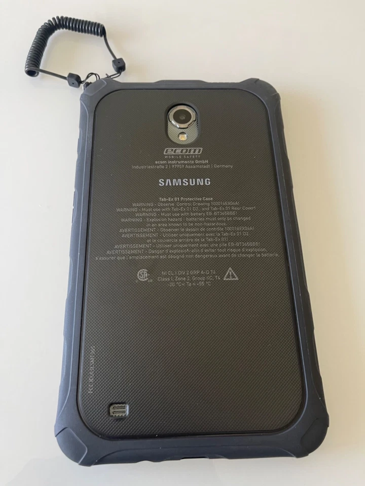 Ecom Tab- EX 01 D2 SM-T365 16GB 8'' Black Intrinsically safe Unlocked Wifi +Lte - Image 2 of 4