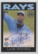 2021 Update 1986 Topps Baseball Black 194/199 Luis Patino #86A-LP Auto 06z2