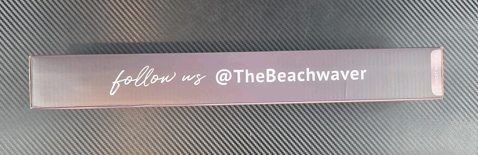 Beachwaver B1 Rotating Automatic 1" Ceramic Curling Iron Midnight Rose, Dual Vol