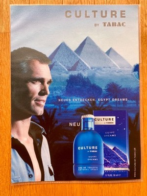Culture by Tabac Egypt Dreams retro 2001 Vintage Ad Werbung Reklame