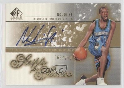 2003 SP Signature Edition Scripts for Success /250 Ndudi Ebi Rookie Auto RC p7i
