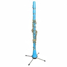 Clarinet Bb Blue Standard Tone Durable Clarinet Musical Equipment for Stage
