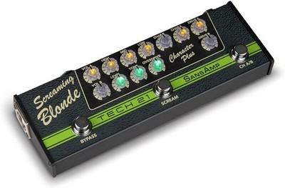 tech21 SANSAMP Character Plus Effector with Fender + Tube Screamer in SCREAMING