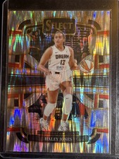 2024 Panini Select WNBA - Concourse Silver Flash Prizm #55 Haley Jones